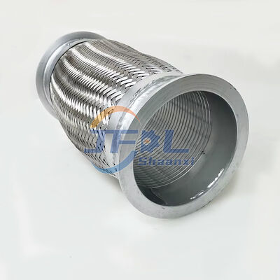 Exhaust Bellows DZ9112540018 Exhaust Flexible Pipe for Shacman Delong F2000 F3000 X3000 Sinotruk Howo Truck